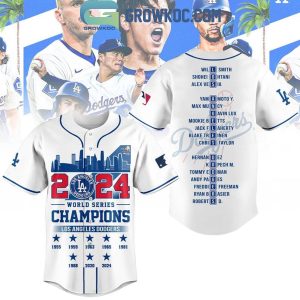 Los Angeles Dodgers World Series 2024 Champions Let’s Celebrate Baseball Jersey