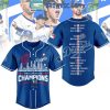 Los Angeles Dodgers 2024 Champions World Series Showtime Baseball Jersey