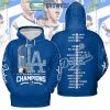 Los Angeles Dodgers It’s Showtime 2024 Champions World Series Hoodie T-Shirt