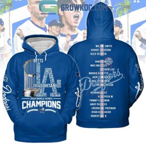 Los Angeles Dodgers World Series Champions Baseball 2024 Champs Hoodie T-Shirt