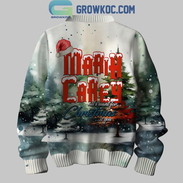 Mariah Carey All I Want For 2024 Christmas Is You Ugly Sweater