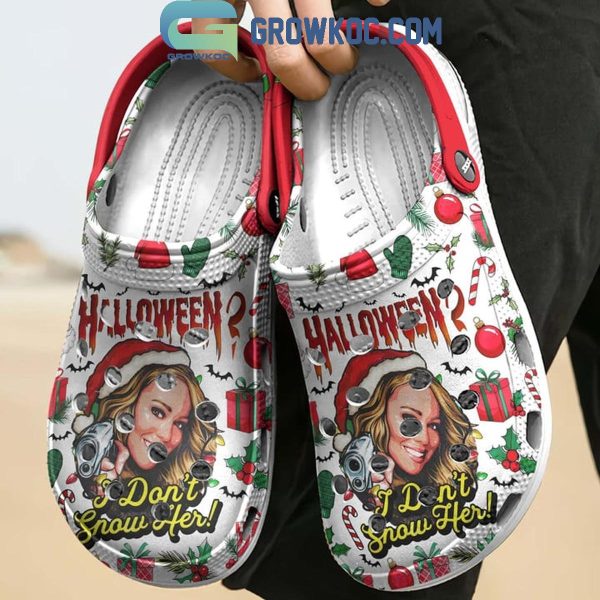 Mariah Carey Halloween I Don’t Snow Personalized Crocs Clogs