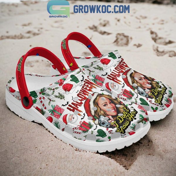 Mariah Carey Halloween I Don’t Snow Personalized Crocs Clogs