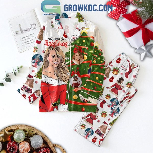 Mariah Carey Have A Mariah Christmas Polyester Pajamas Set