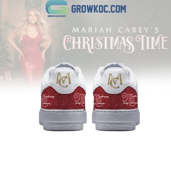 Mariah Carey’s Christmas Time All I Want For Christmas Is You Air Force 1 Shoes