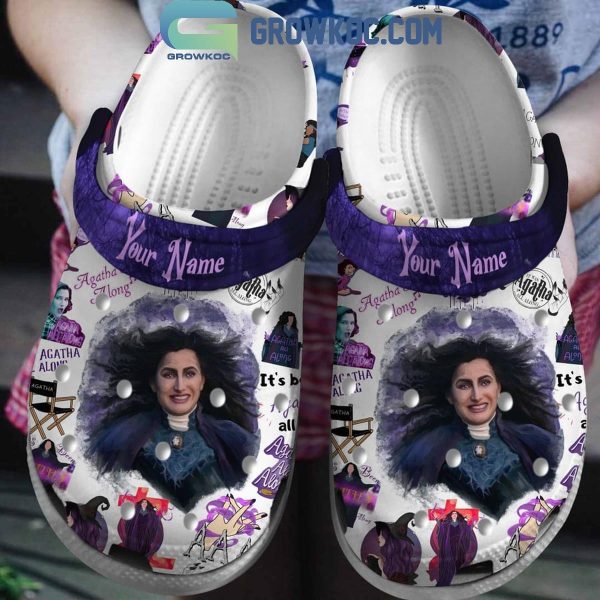 Marvel Agatha All Along Witchy Time Personalized Crocs Clogs