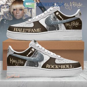 Mary J Blige Rock And Roll Hall Of Fame Introduction 2024 Air Force 1 Shoes