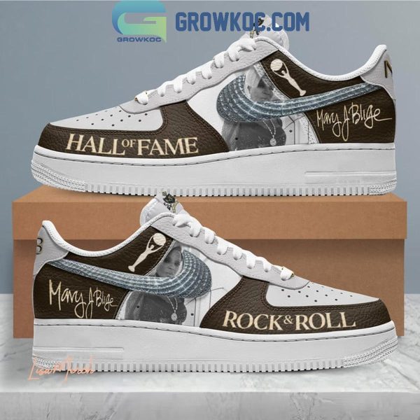 Mary J Blige Rock And Roll Hall Of Fame Introduction 2024 Air Force 1 Shoes