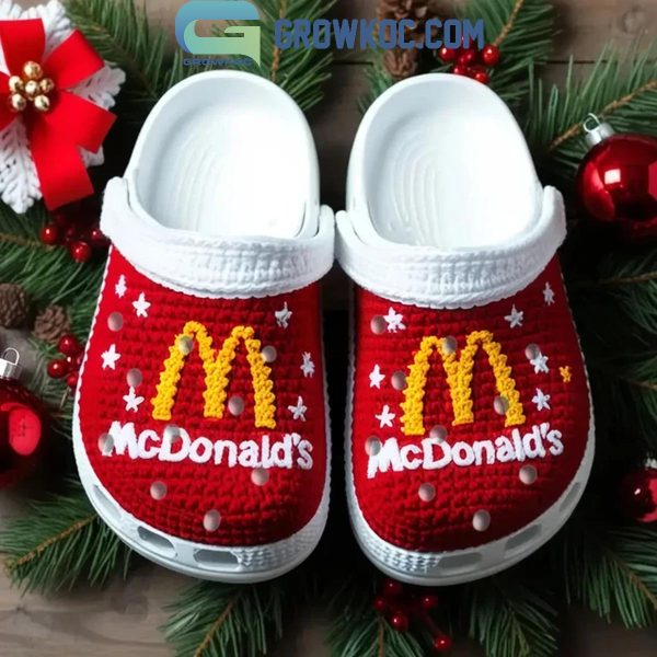 McDonald’s Big Mac For Christmas Crocs Clogs