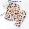 Jelly Roll Save Me From Halloween And Celebrate Christmas Polyester Pajamas Set