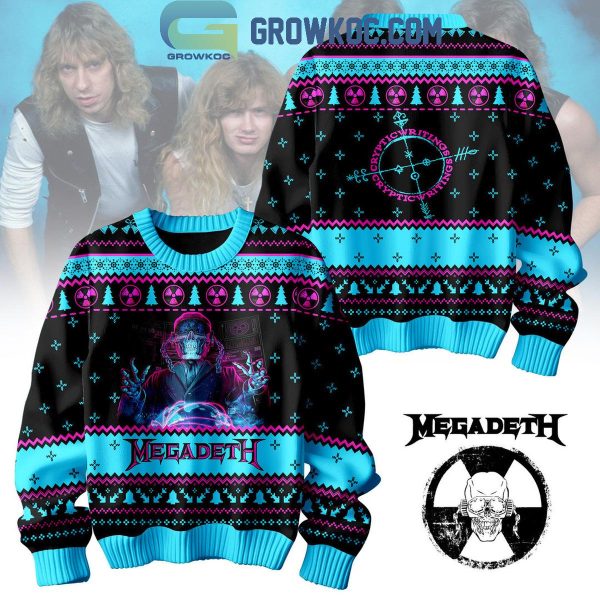 Megadeth Cryptic Writings Christmas Ugly Sweater