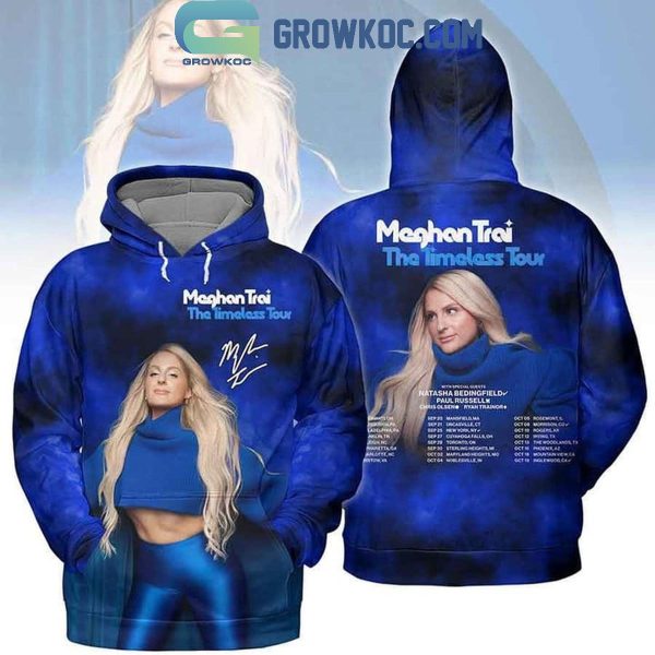 Meghan Trainor 2024 The Timeless Tour Schedule Hoodie T-Shirt