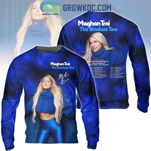 Meghan Trainor 2024 The Timeless Tour Schedule Hoodie T-Shirt