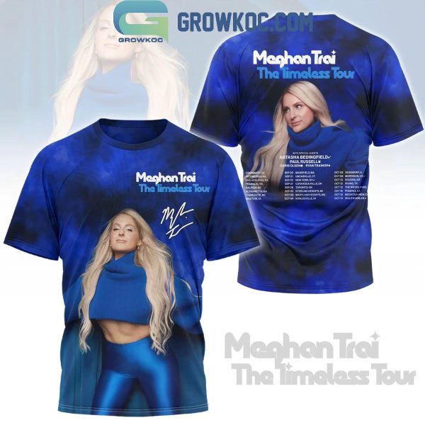 Meghan Trainor 2024 The Timeless Tour Schedule Hoodie T-Shirt