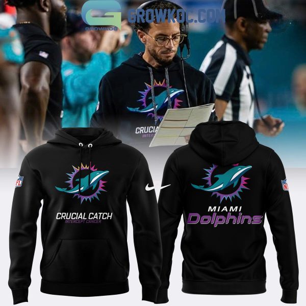 Miami Dolphins 2024 NFL Crucial Catch Hoodie T-Shirt