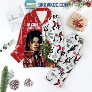 Michael Jackson Moonwalkers 2024 Christmas Polyester Pajamas Set