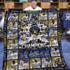 Milwaukee Brewers 2024 Champions Best Line Up Fleece Blanket Quilt