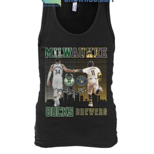 Milwaukee Bucks Antetokounmpo And Milwaukee Brewers Chourio 2024 T-Shirt