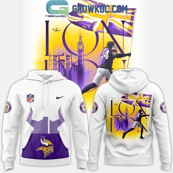 Minnesota Vikings 2024 London Football Match Hoodie T-Shirt