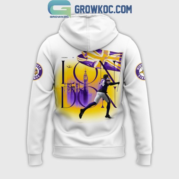 Minnesota Vikings 2024 London Football Match Hoodie T-Shirt