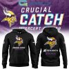 Pittsburgh Steelers 2024 NFL Crucial Catch For Intercept Cancer Hoodie T-Shirt