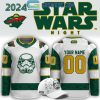 Los Angeles Kings 2024 Star Wars Night Personalized Hockey Jersey