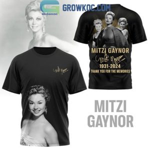 Mitzi Gaynor 1931-2024 Thank You For The Memories Hoodie T-Shirt