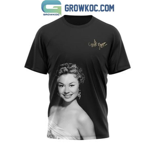 Mitzi Gaynor 1931-2024 Thank You For The Memories Hoodie T-Shirt