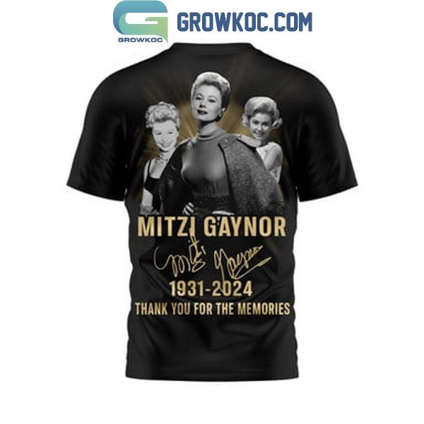 Mitzi Gaynor 1931-2024 Thank You For The Memories Hoodie T-Shirt