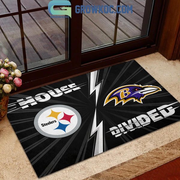 NFL NHL MLB NCAA Sport Mix 2 Teams House Divided Fan Personalized Doormat