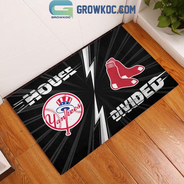 NFL NHL MLB NCAA Sport Mix 2 Teams House Divided Fan Personalized Doormat