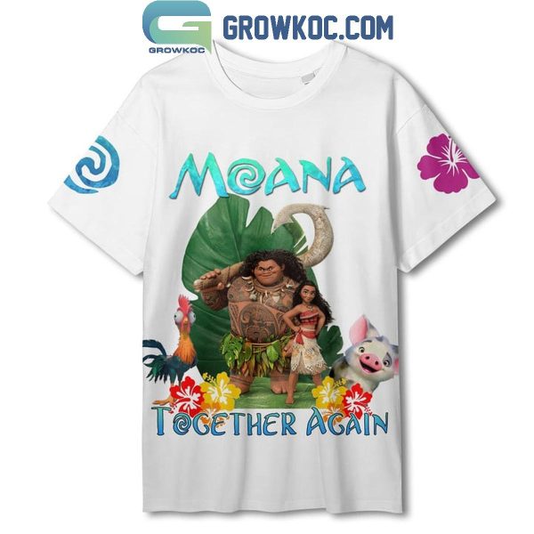 Moana 2 Together Again Of Ancestors Hoodie T-Shirt