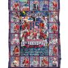 Baltimore Ravens Baltimore Orioles The Legends Of Maryland Fleece Blanket Quilt