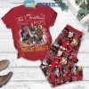 Nebraska Cornhuskers Fan Watch All Huskers Game At Christmas Fleece Pajama Set