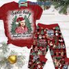 Luke Combs Here’s A Merry Christmas Combs To You Fleece Pajamas Set