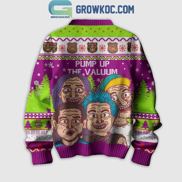 NOFX Pump Up The Valuum Christmas Ugly Sweater