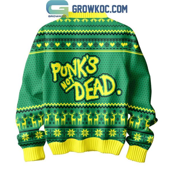 NOFX Punk’s Not Dead Yet 2024 Best Fan Christmas Ugly Sweater