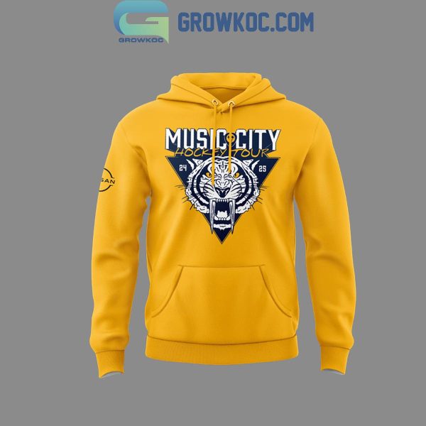 Nashville Predators Music City Hockey Hoodie T-Shirt