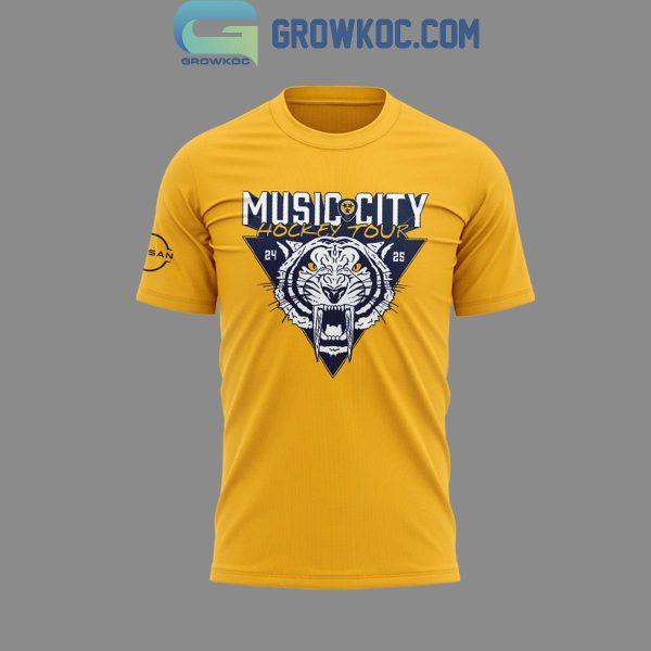 Nashville Predators Music City Hockey Hoodie T-Shirt