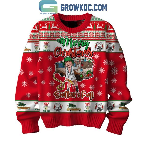 National Lampoon’s Christmas Vacation Don’t Hog The Hog Christmas Ugly Sweater