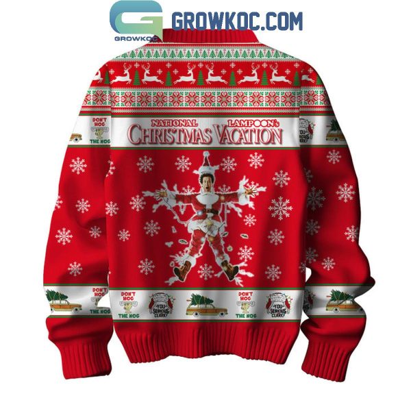 National Lampoon’s Christmas Vacation Don’t Hog The Hog Christmas Ugly Sweater