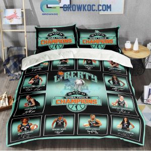 New York Liberty 2024 WNBA Finals Champions Bedding Set