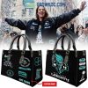 New York Liberty Champions Personalized 2024 Leather Handbag