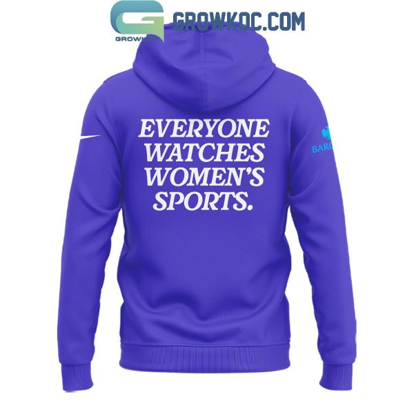 New York Liberty Her Time To Play Everyone Watches Women’s Sport Hoodie T-Shirt