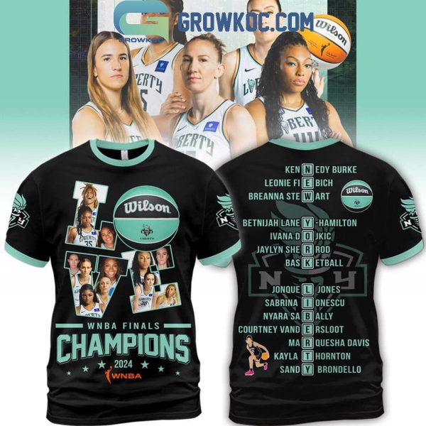 New York Liberty WNBA Finals Champions 2024 Love Basketball Hoodie T-Shirt