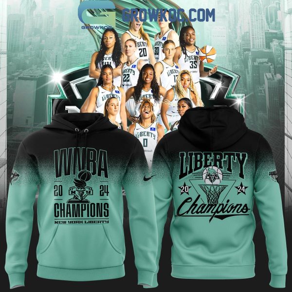 New York Liberty Winner Proud Fan 2024 WNBA Champions Hoodie T-Shirt