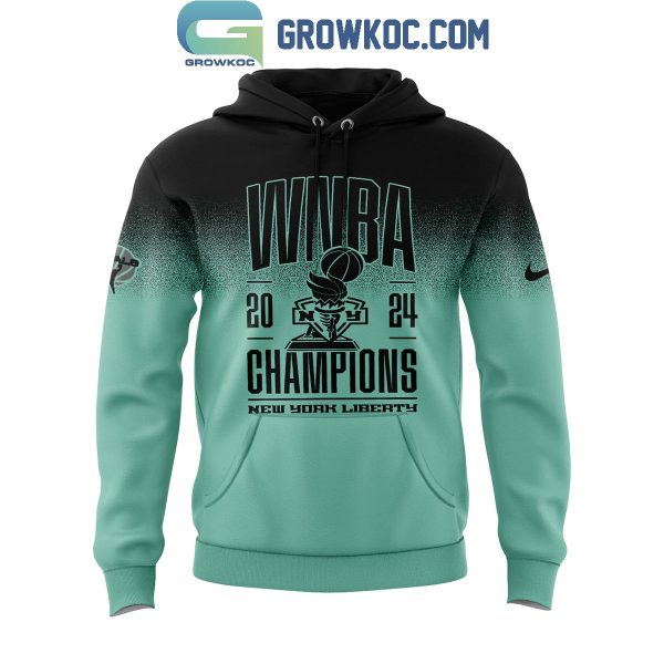 New York Liberty Winner Proud Fan 2024 WNBA Champions Hoodie T-Shirt