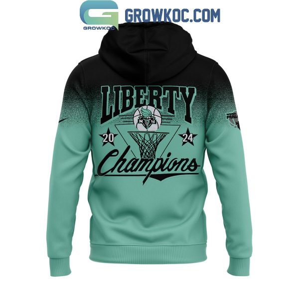 New York Liberty Winner Proud Fan 2024 WNBA Champions Hoodie T-Shirt