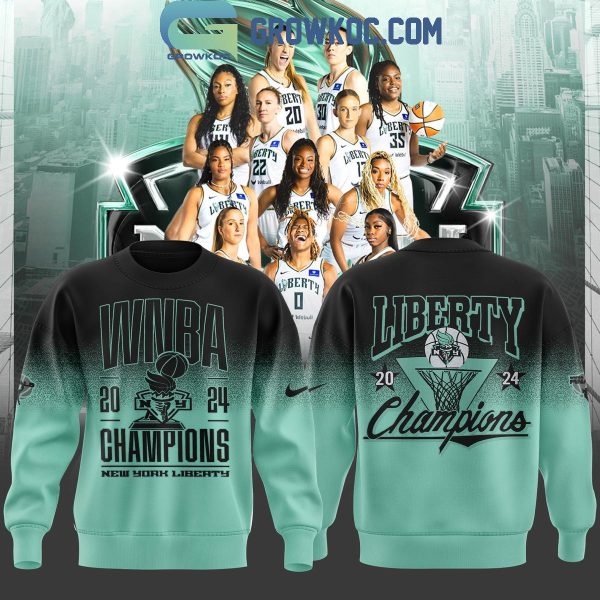 New York Liberty Winner Proud Fan 2024 WNBA Champions Hoodie T-Shirt