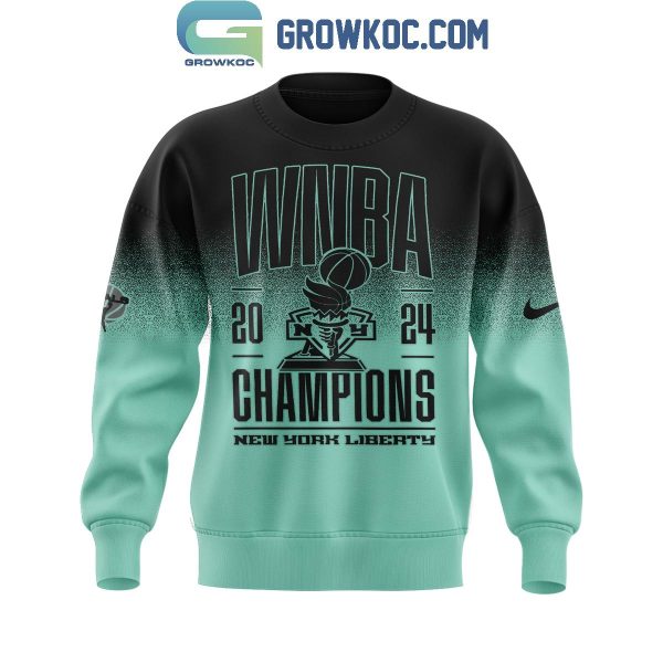 New York Liberty Winner Proud Fan 2024 WNBA Champions Hoodie T-Shirt